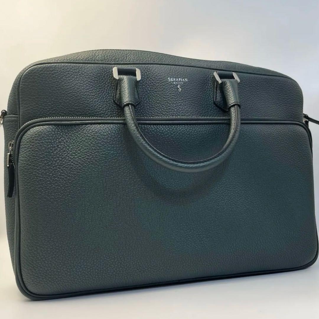 定価18万円 SERAPIAN セラピアン メンズ ビジネス バッグ2way
