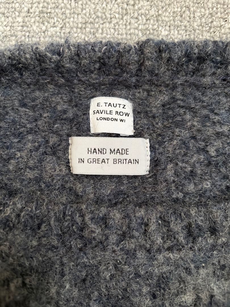 E. Tautz セーター　Hand Made in Great Britain