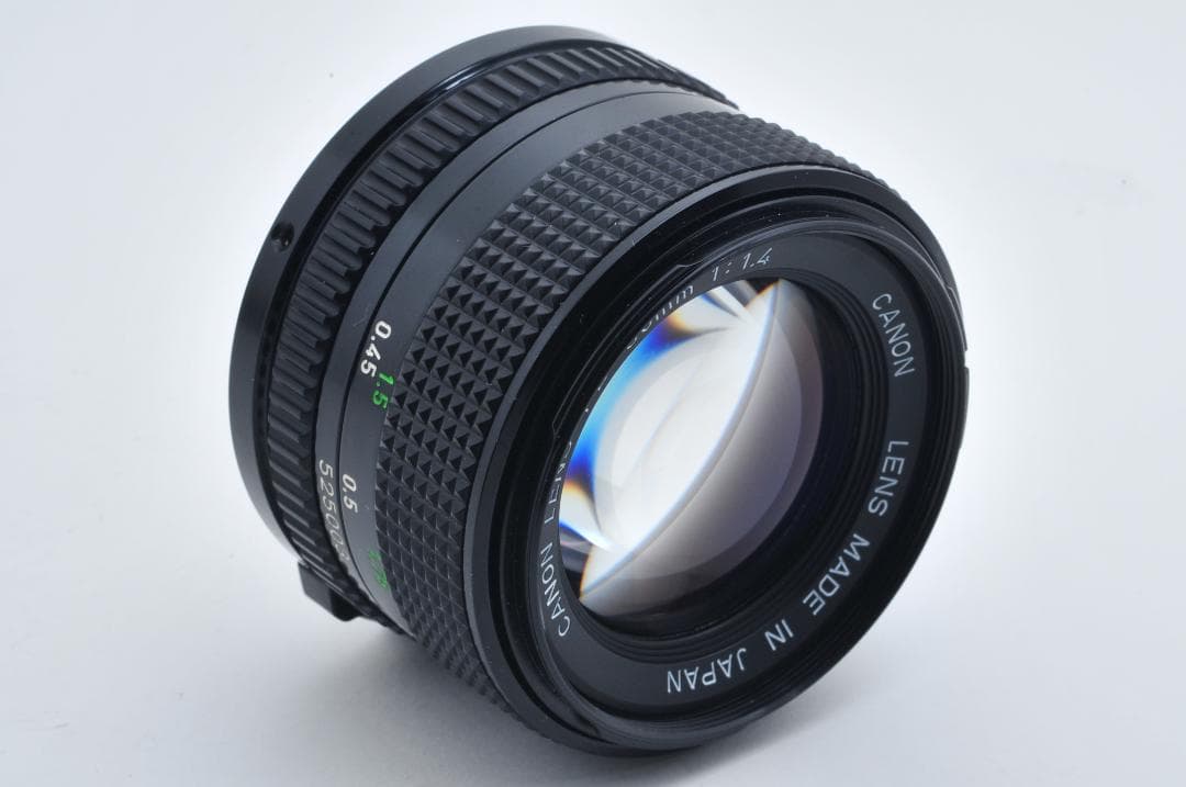 キャノン Canon New FD 50mm F1.4 ≪油染み無し≫