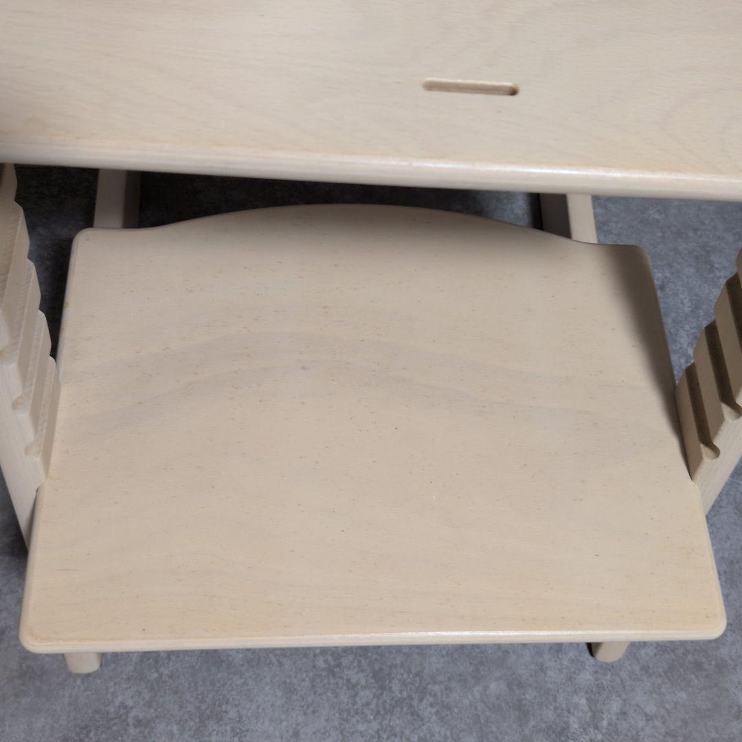 STOKKE Tripp Trapp ベビーセット付き　ホワイトウォッシュ　美品