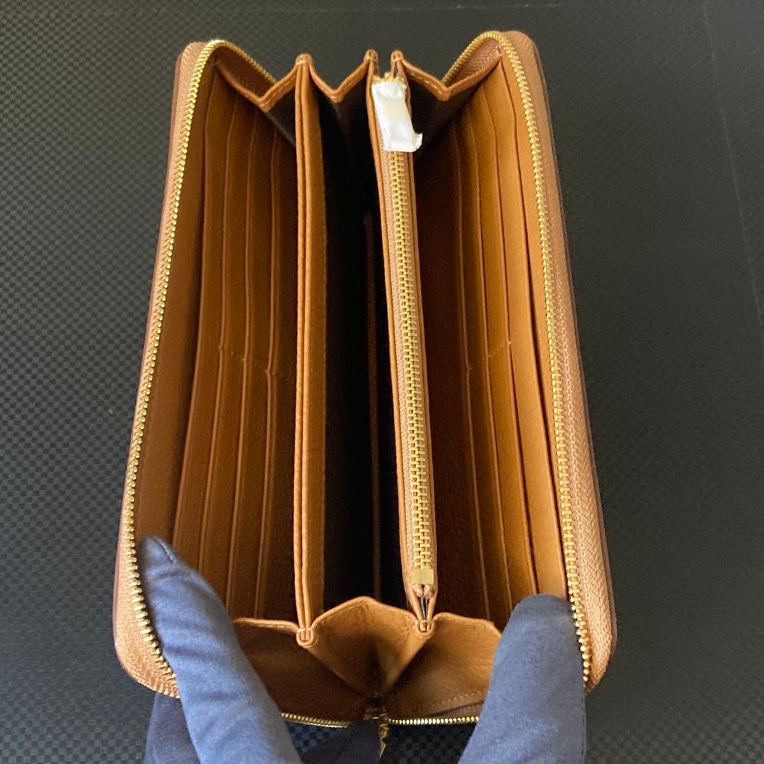 BALLY バリー ラウンド 長財布 ペナント 未使用 ブラウン 6305294