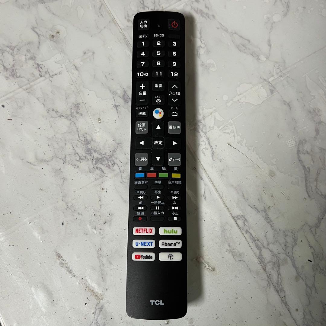 即日受渡❣️全国送料込TCL40型液晶テレビ スマートテレビネット動画アプリ搭載