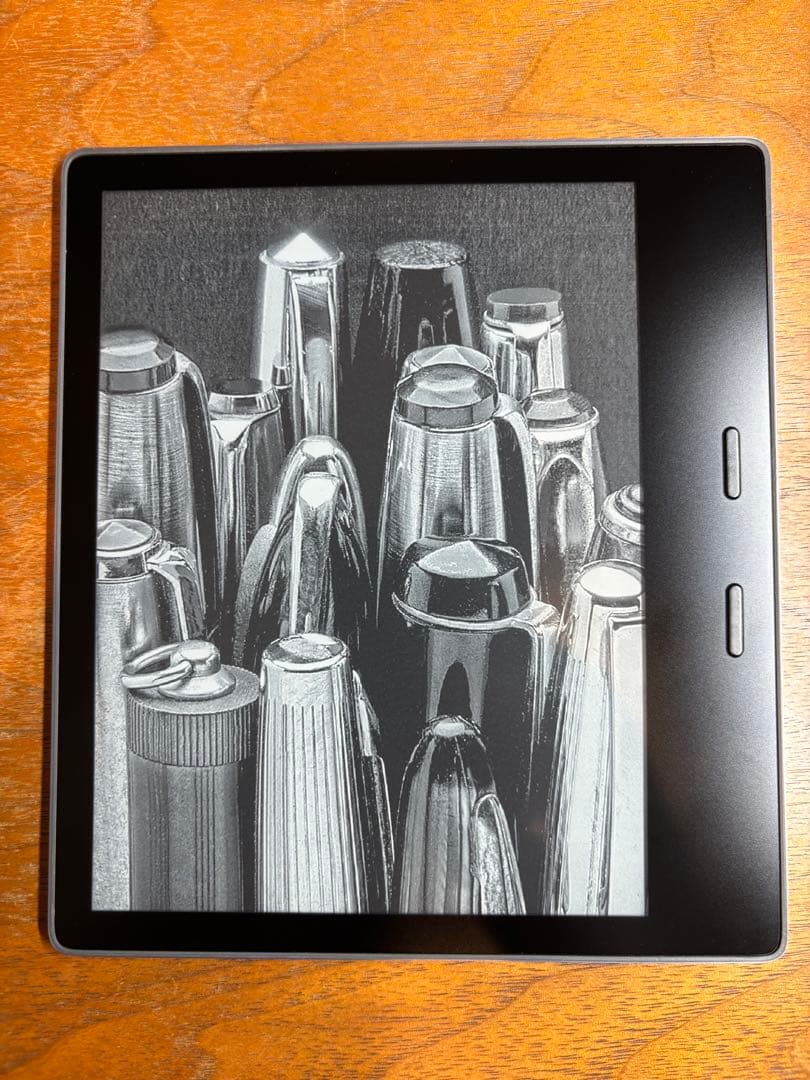 美品KindleOasis広告なしWi-Fi32GB 純正カバー&レザーケース