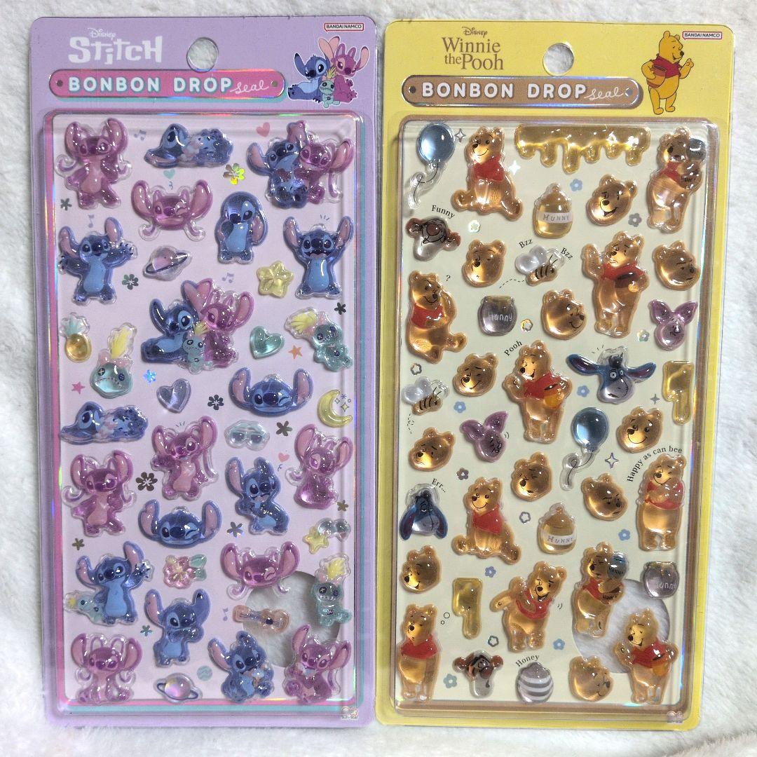 【正規品】ディズニーボンボンドロップシール プリンセス　モンスターズインク