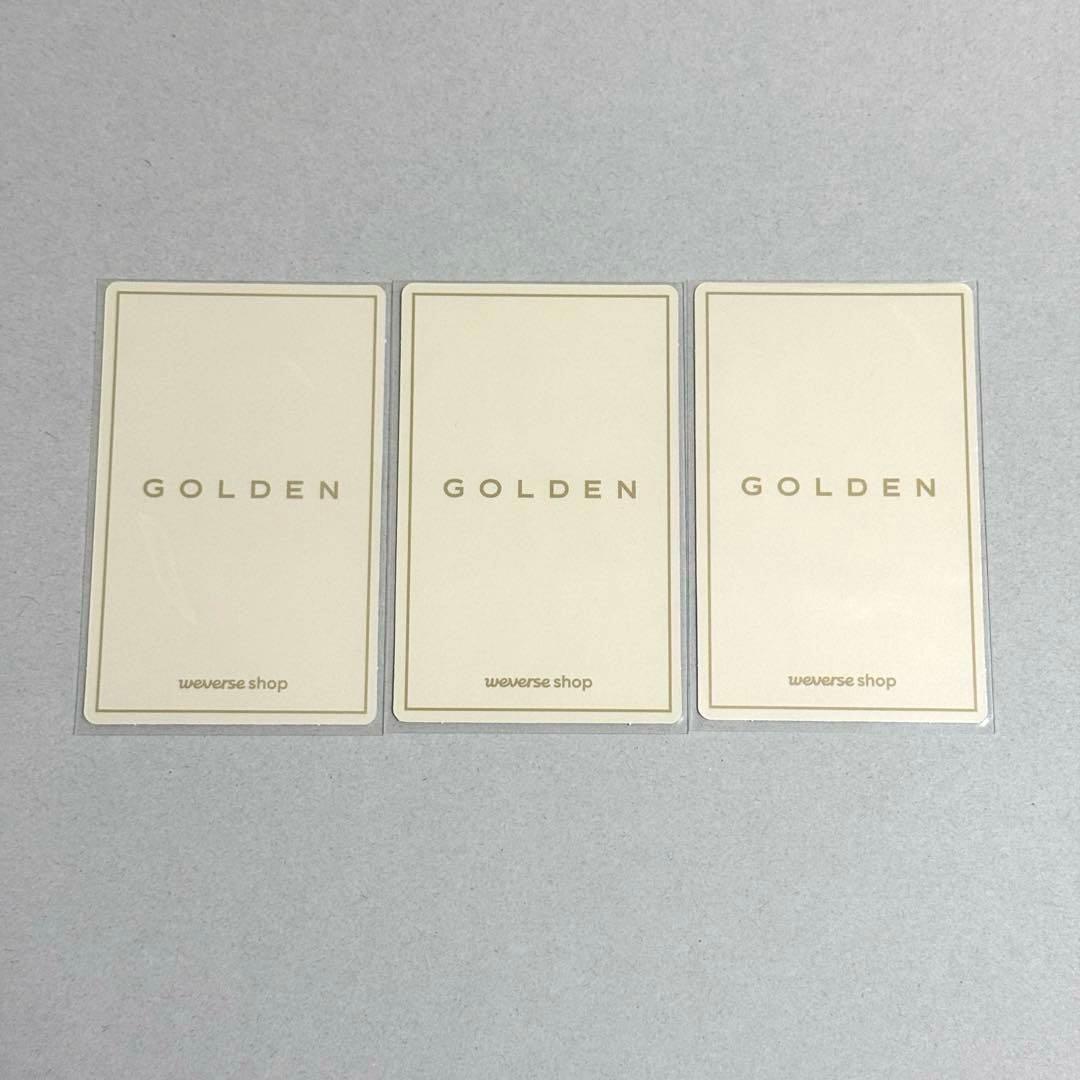 BTS ジョングク GOLDEN Weverse 特典 ラキドロ トレカ コンプ
