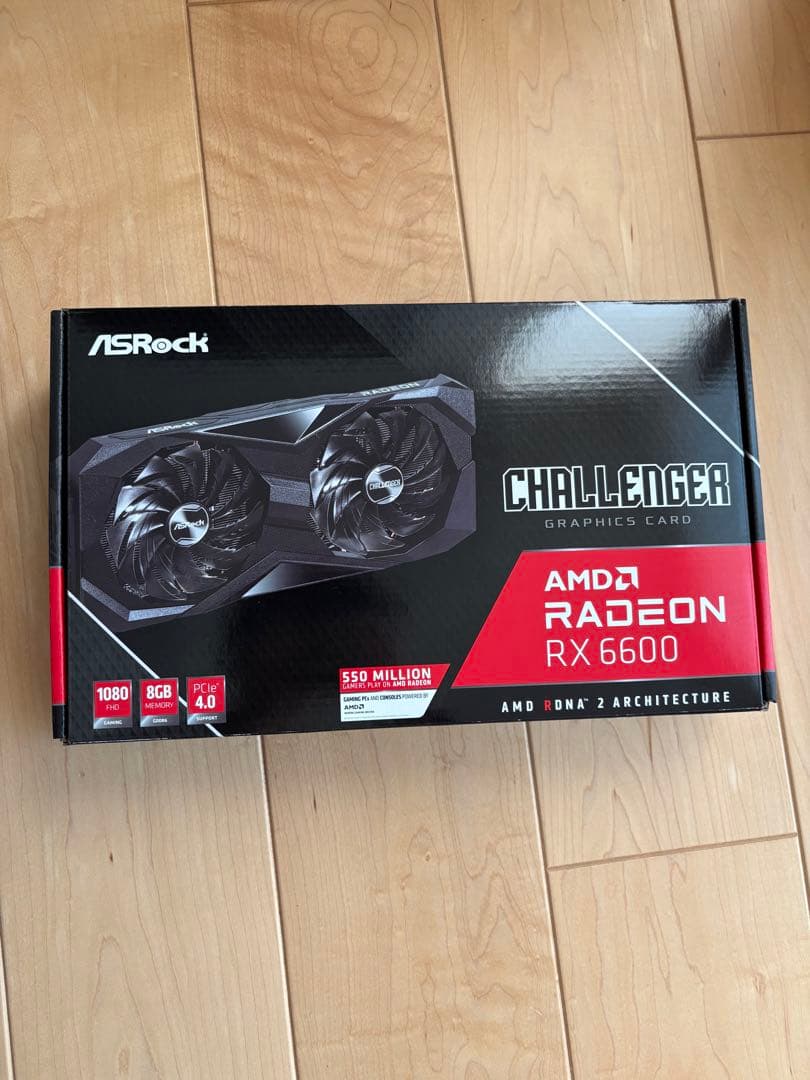 【専用】ASRock Radeon RX 6600 Challenger 8GB
