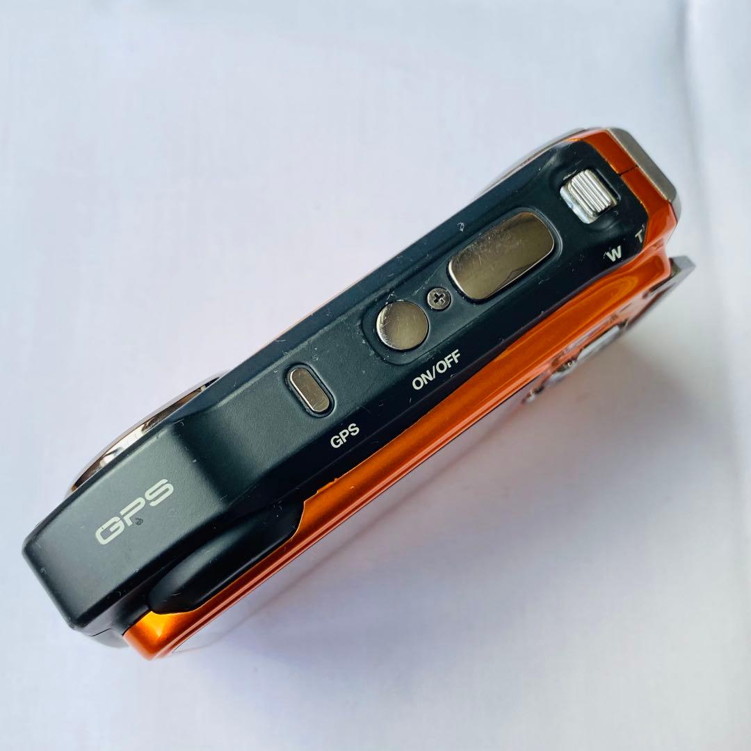 富士フイルム FinePix XP150 オレンジ デジカメ 中古 動作確認済み