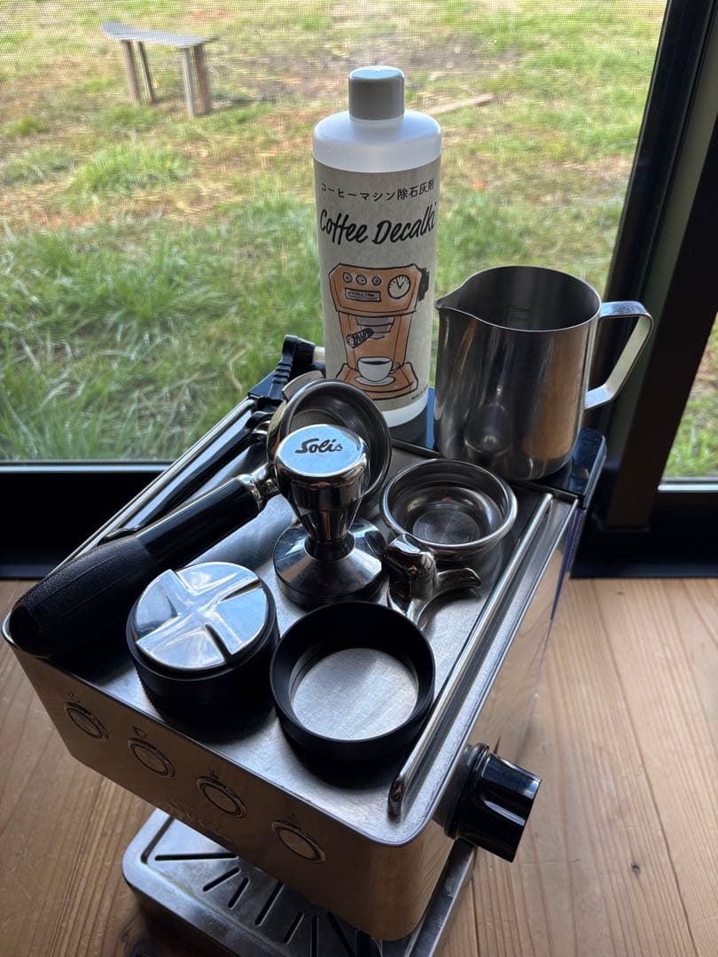 Solis ソリス　エスプレッソマシン ステンレス