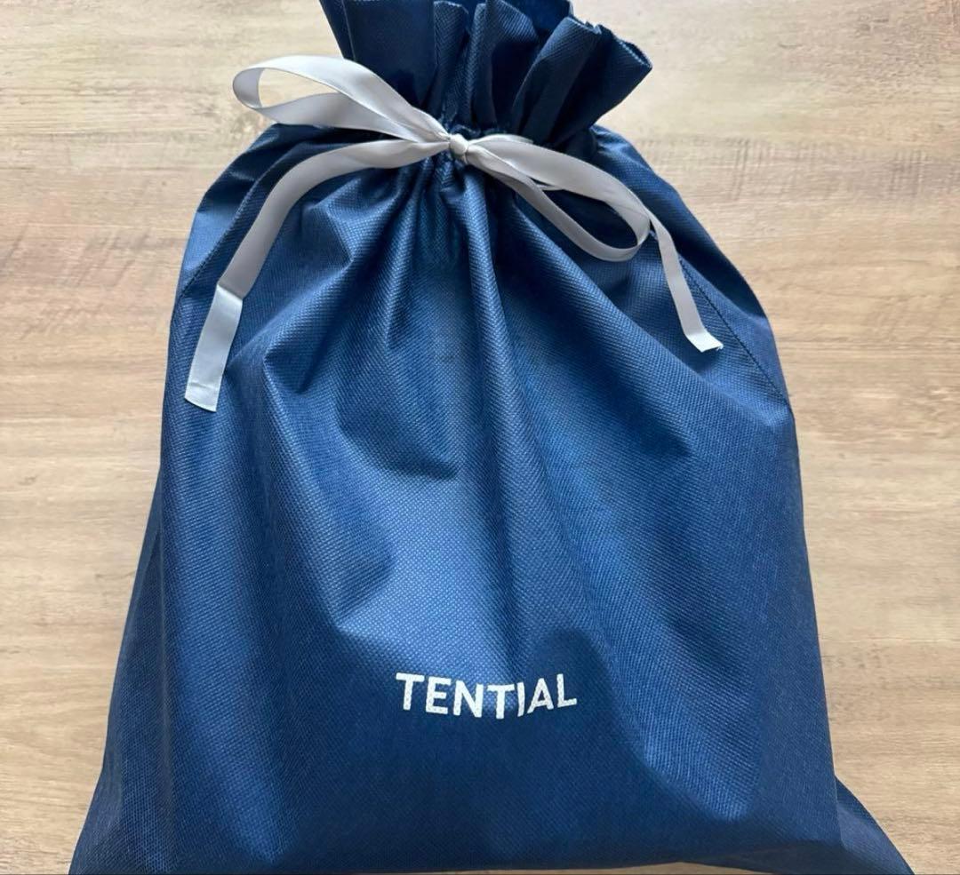 TENTIAL 上下パジャマ2点セット ネイビー　Lサイズ