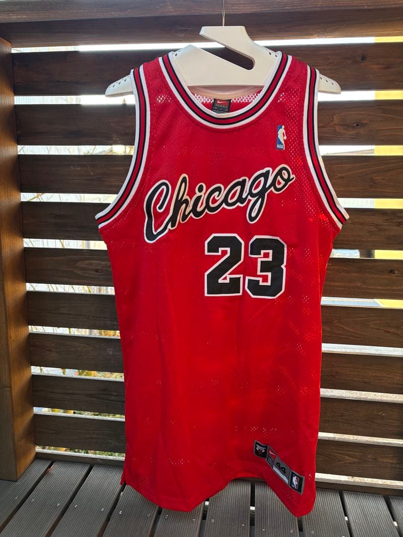 マイケルジョーダンChicago Bulls レプリカゲームジャージ　サイズ44