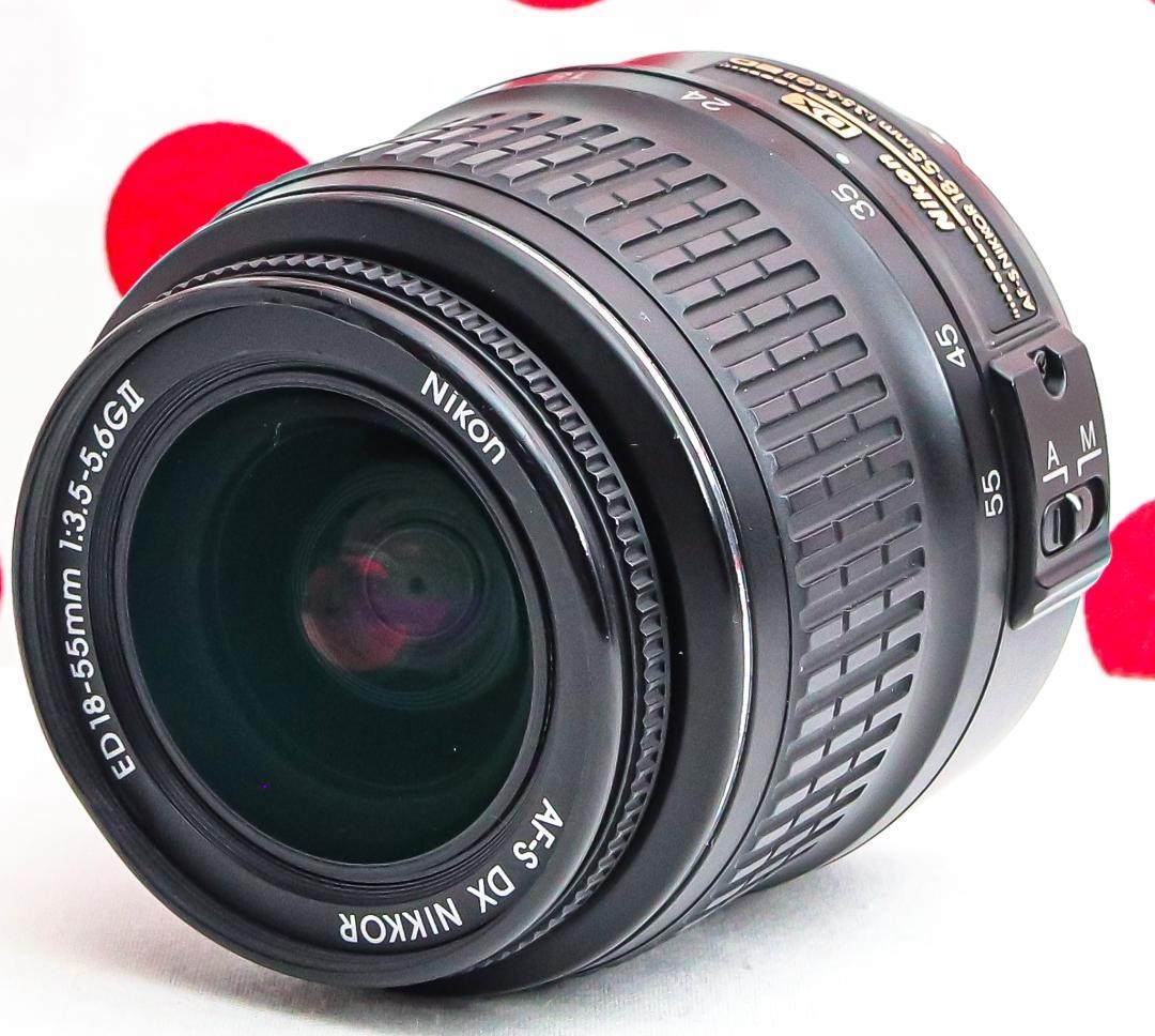 ニコン Nikon D3100❤スマホに転送❤人気機種❤小型軽量一眼レフ❤