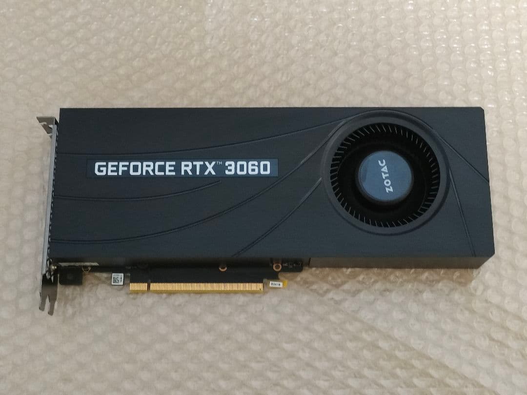 T*a様 ZOTAC GeForce RTX3060 8GB