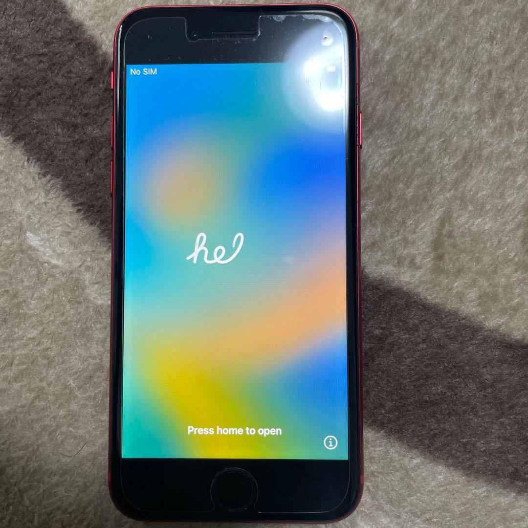 iPhone8レッド　64ギガ　SIMフリー