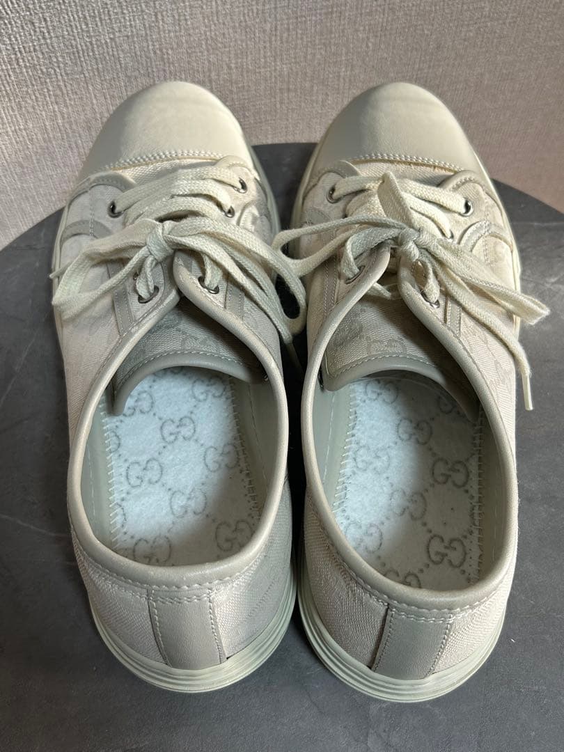 GUCCI グッチ メンズ　GGキャンバス スニーカー