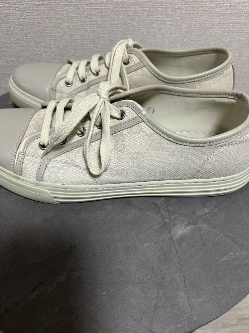 GUCCI グッチ メンズ　GGキャンバス スニーカー