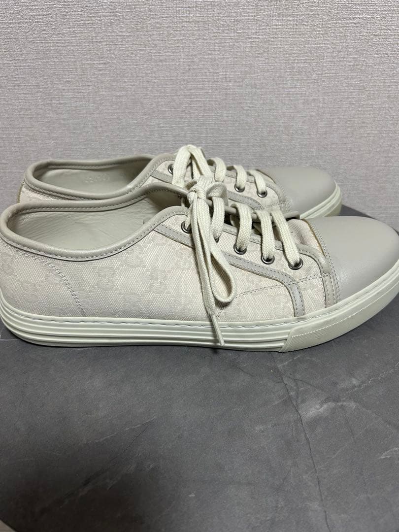 GUCCI グッチ メンズ　GGキャンバス スニーカー