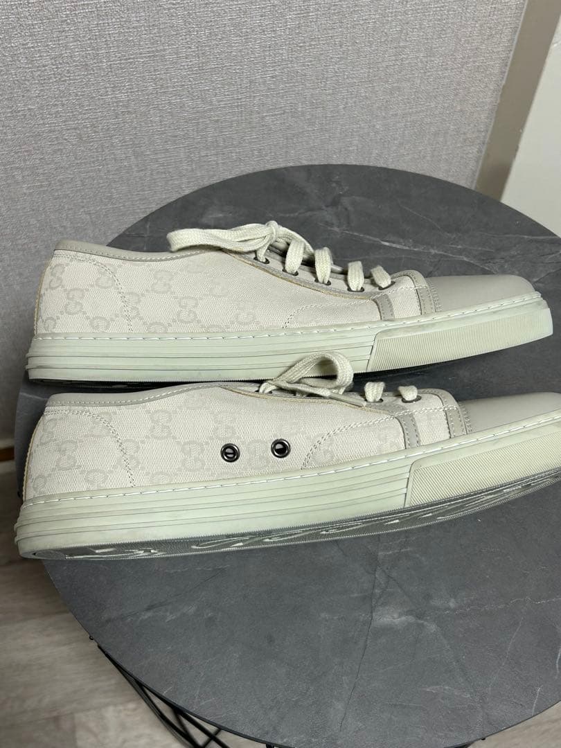 GUCCI グッチ メンズ　GGキャンバス スニーカー