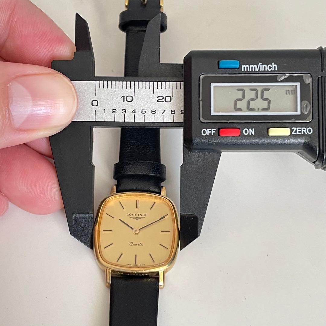 稼動品　LONGINES ロンジン　スクエア　ゴールド　アンティーク　腕時計