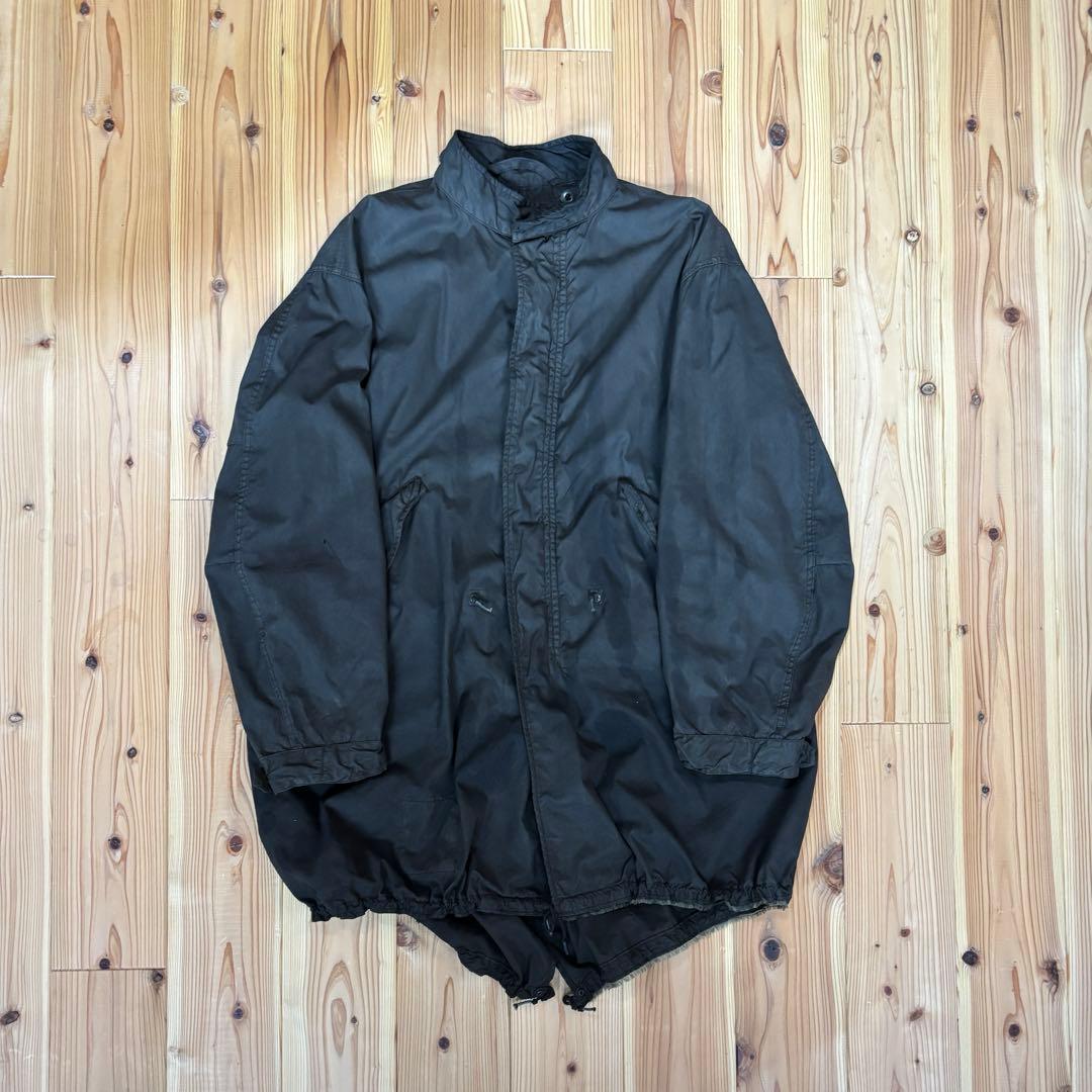 M-65 フィッシュテール 実物 奄美大島泥染め two face アルミジップ