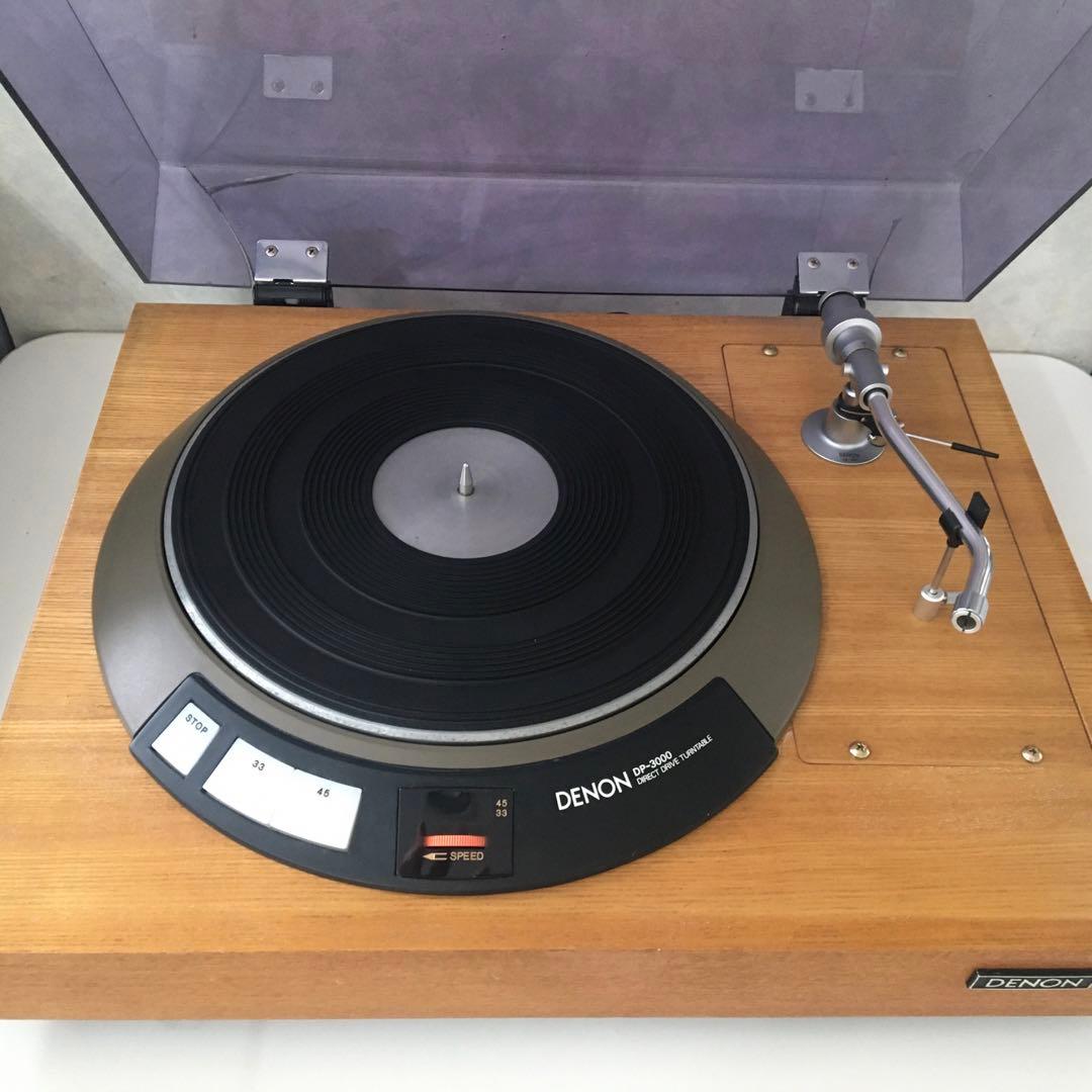 DENON　デノン　ダイレクトドライブターンテーブル　DP-3000　レコード
