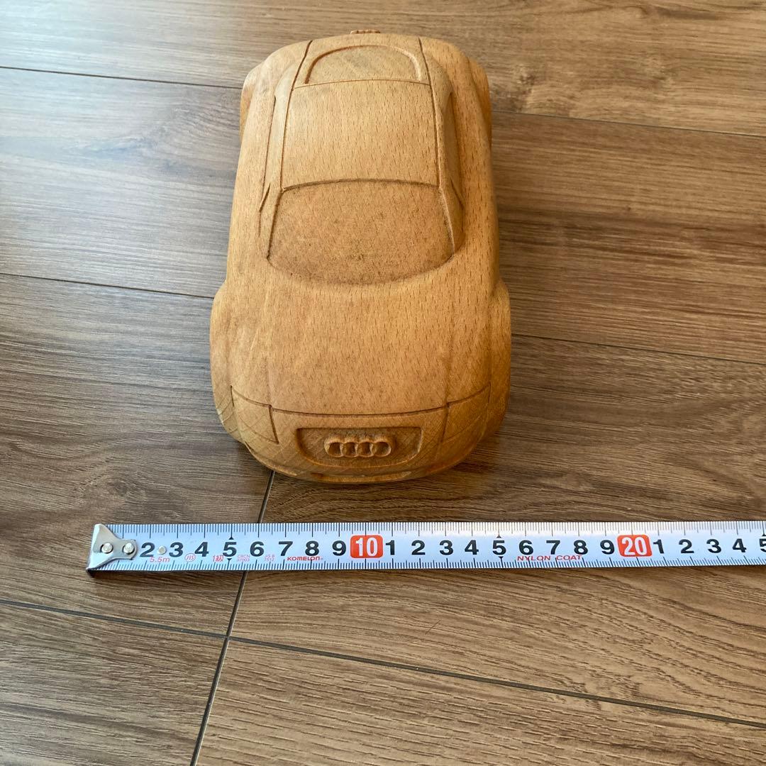 【レア】Audi TT 好き必見 木製　置物
