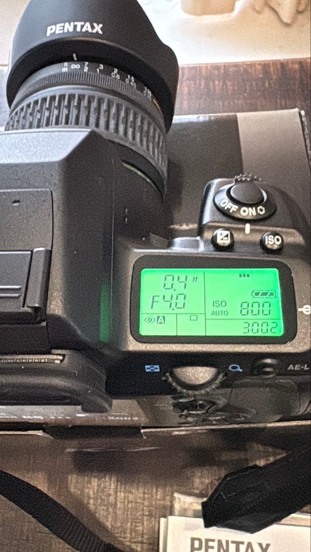 PENTAX K-7 デジタル一眼レフカメラ、レンズ付き、撮影枚数1516枚