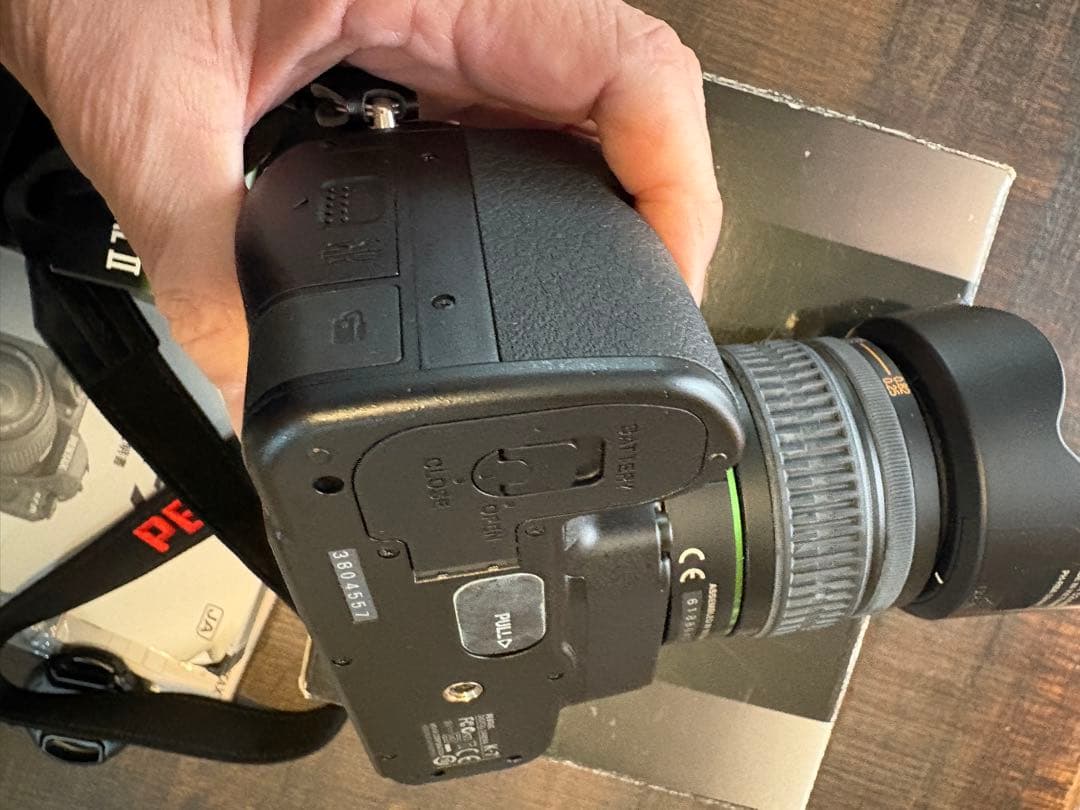 PENTAX K-7 デジタル一眼レフカメラ、レンズ付き、撮影枚数1516枚