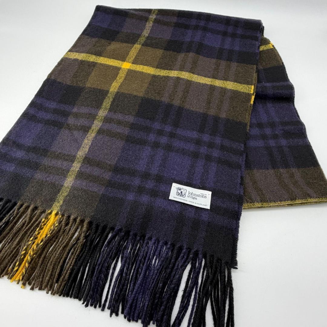 17078✨ジョンストンズ ビームス別注 ゴードンタイプ カシミヤ 大判ストール