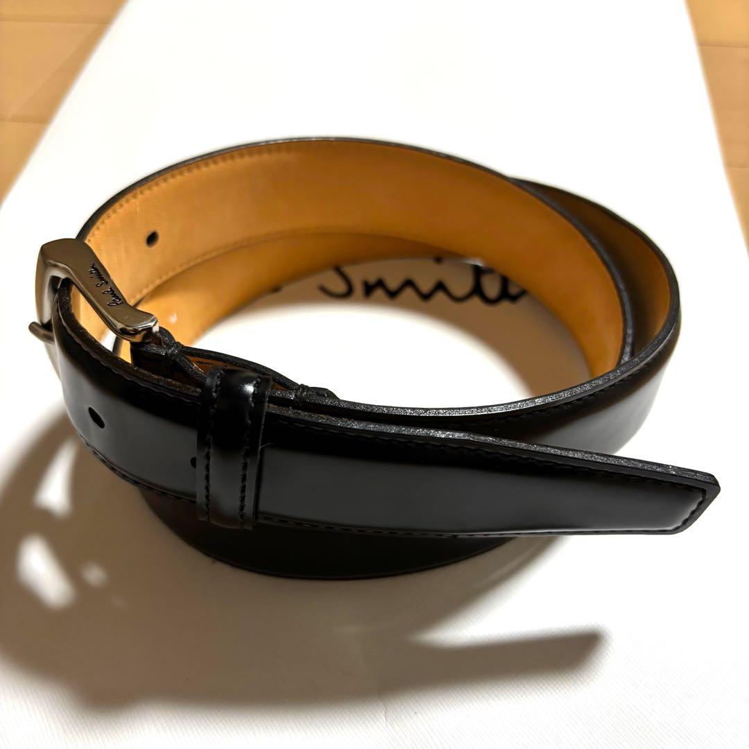 Paul Smith 激レア　シェルコードバン　黒　ベルト　Mサイズ　ブラック