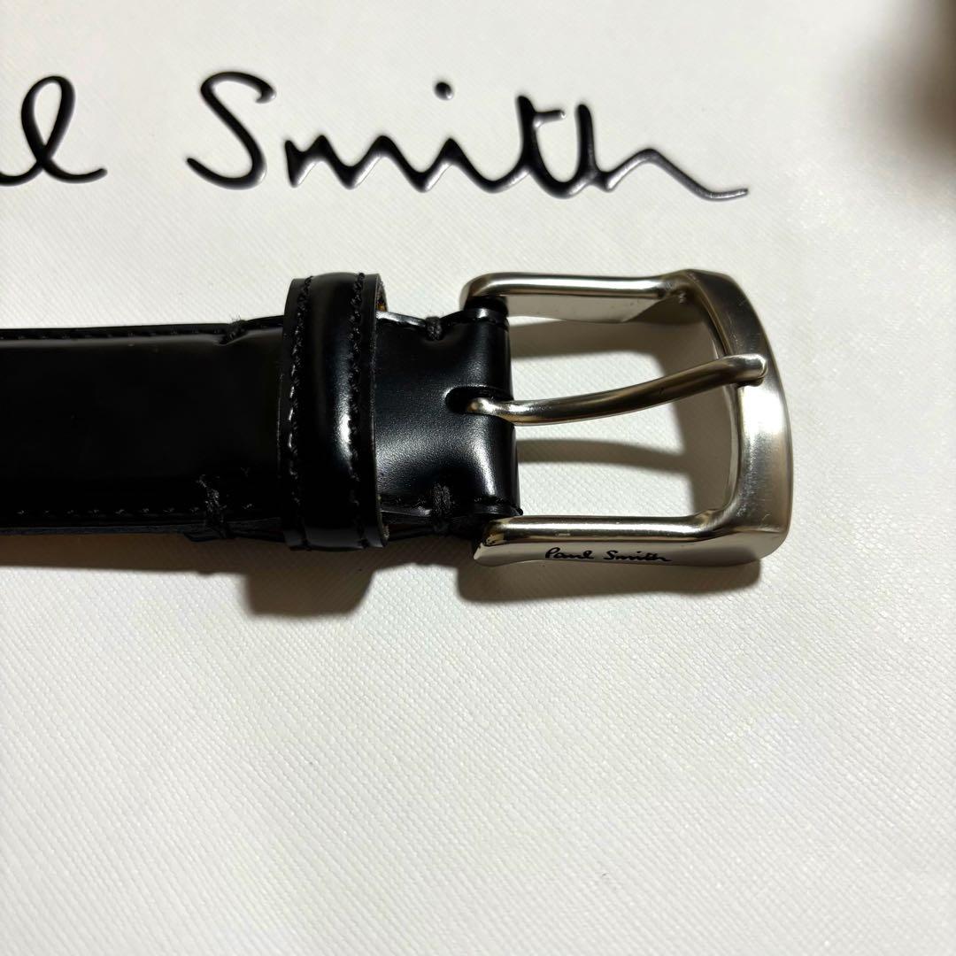 Paul Smith 激レア　シェルコードバン　黒　ベルト　Mサイズ　ブラック