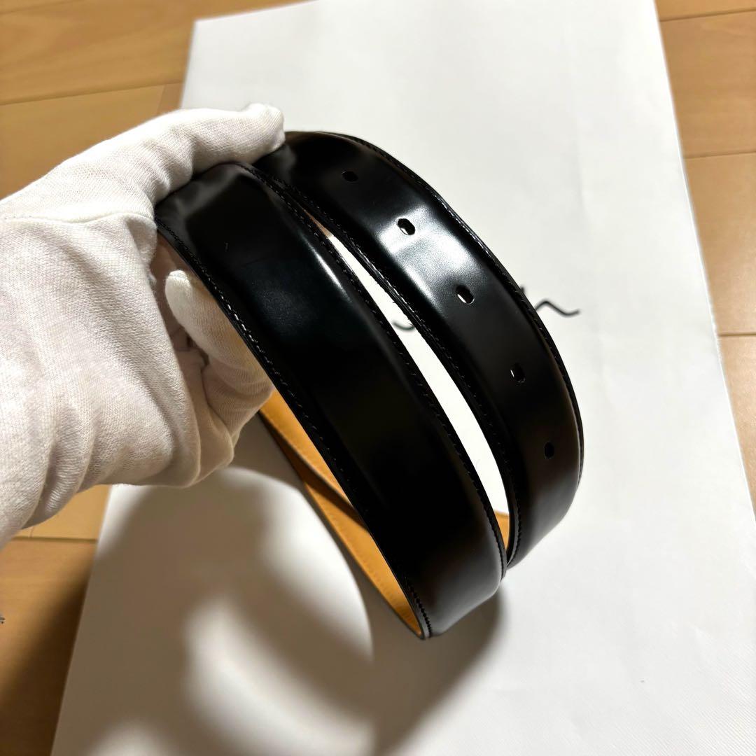 Paul Smith 激レア　シェルコードバン　黒　ベルト　Mサイズ　ブラック