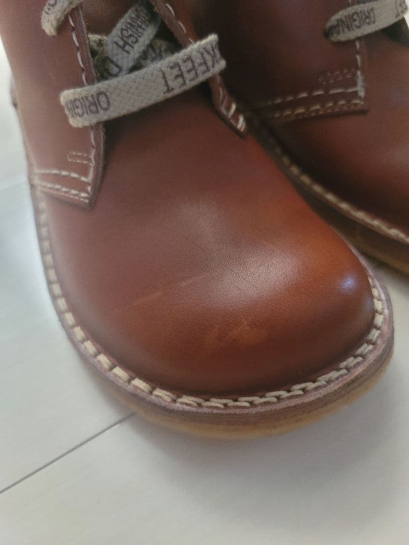 duckfeet danske ブラウン レザー ワークブーツ サイズ38