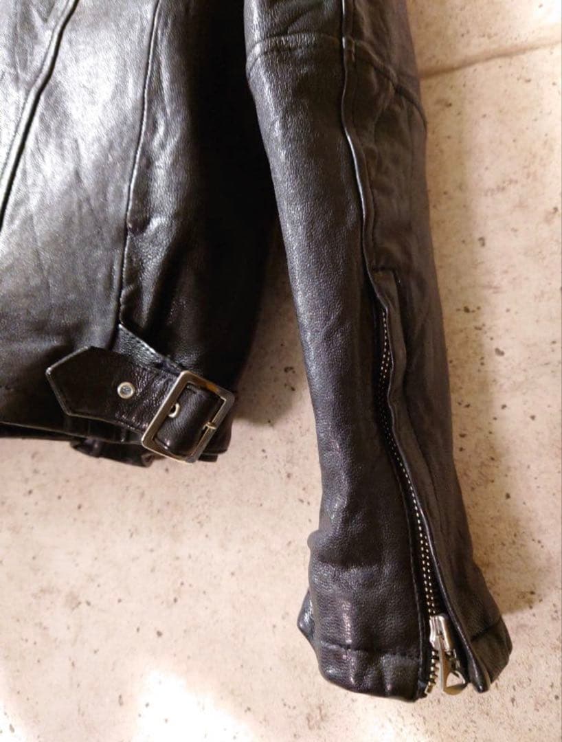 せ*様 【美品】TORNADO MART ゴートレザーシングルライダース