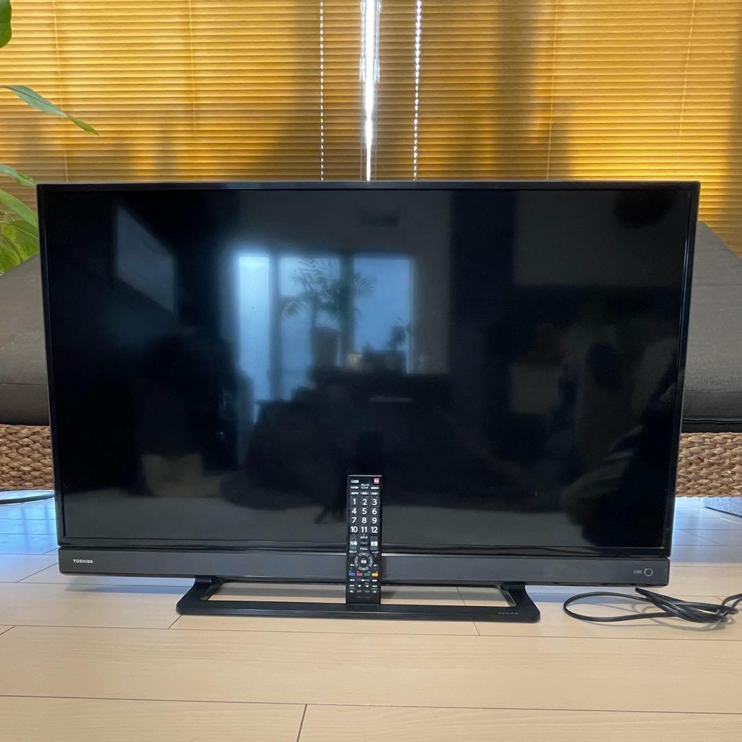 ジャンク⭐︎REGZA 40 液晶テレビ 本体 リモコン付き 18年製