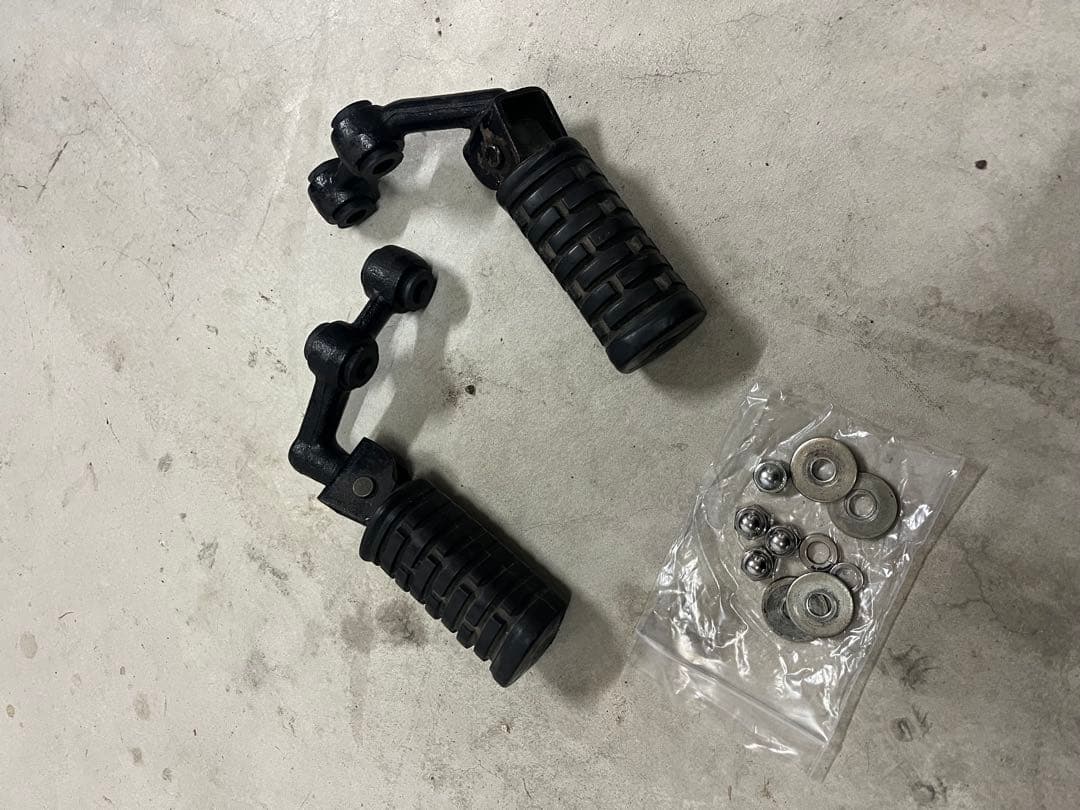 Z750FX-1 KZ1000MKII 純正フロントフェンダー、純正ステップ