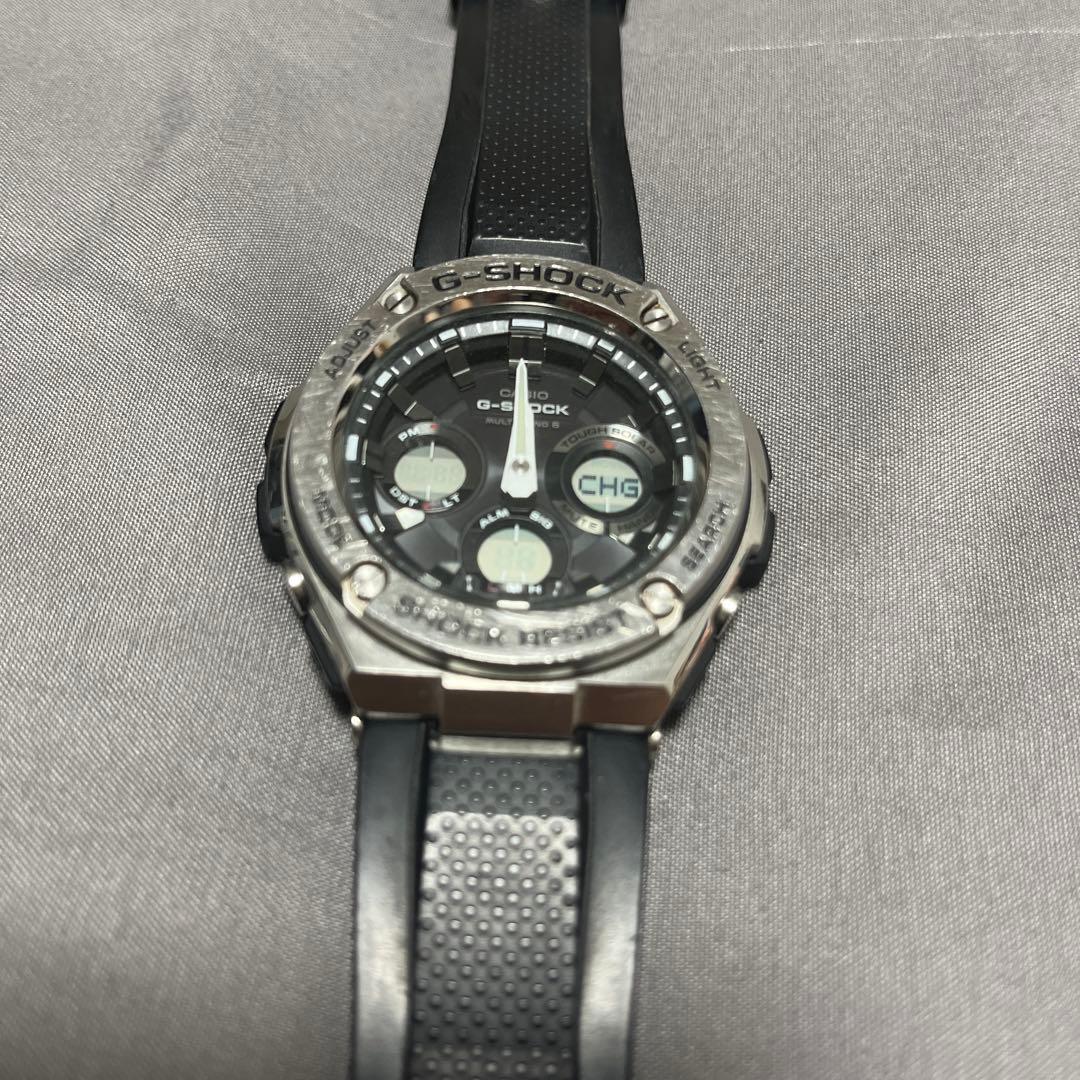 CASIO 電波ソーラー G-SHOCK ジーショックメタルベゼル