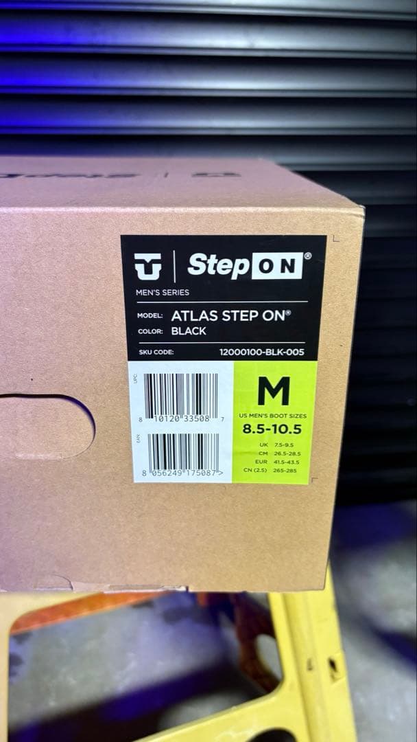 【値下げ】UNION ビンディング ATLAS STEP ON Mサイズ