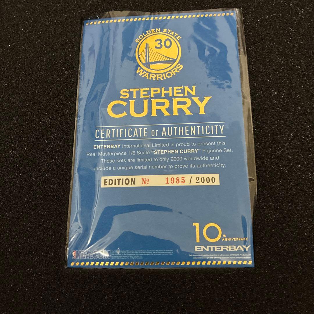 エンターベイ　1/6 ステフィン・カリー 2000体限定　ENTERBAY