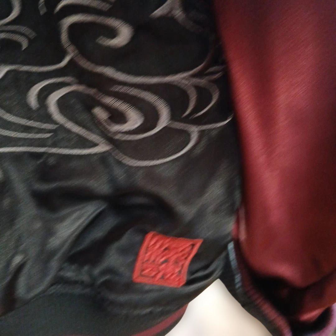 p*e様 絡繰魂 スカジャン 風神雷神 総刺繍　sizeXL