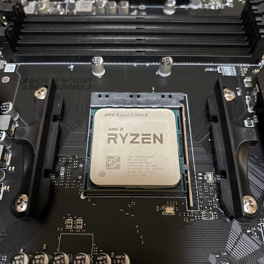 CPU MSI B550 gaming plus + AMD ryzen5 5600X