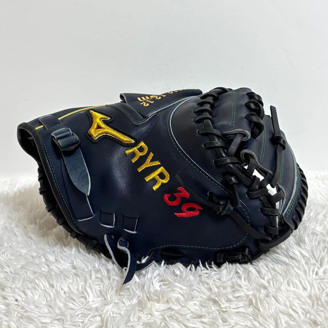 【極美品】 ミズノプロ 硬式 キャッチーミット プロ支給品 捕手