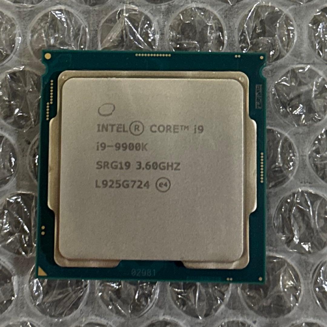 CPU CPU intel Core i9 9900K