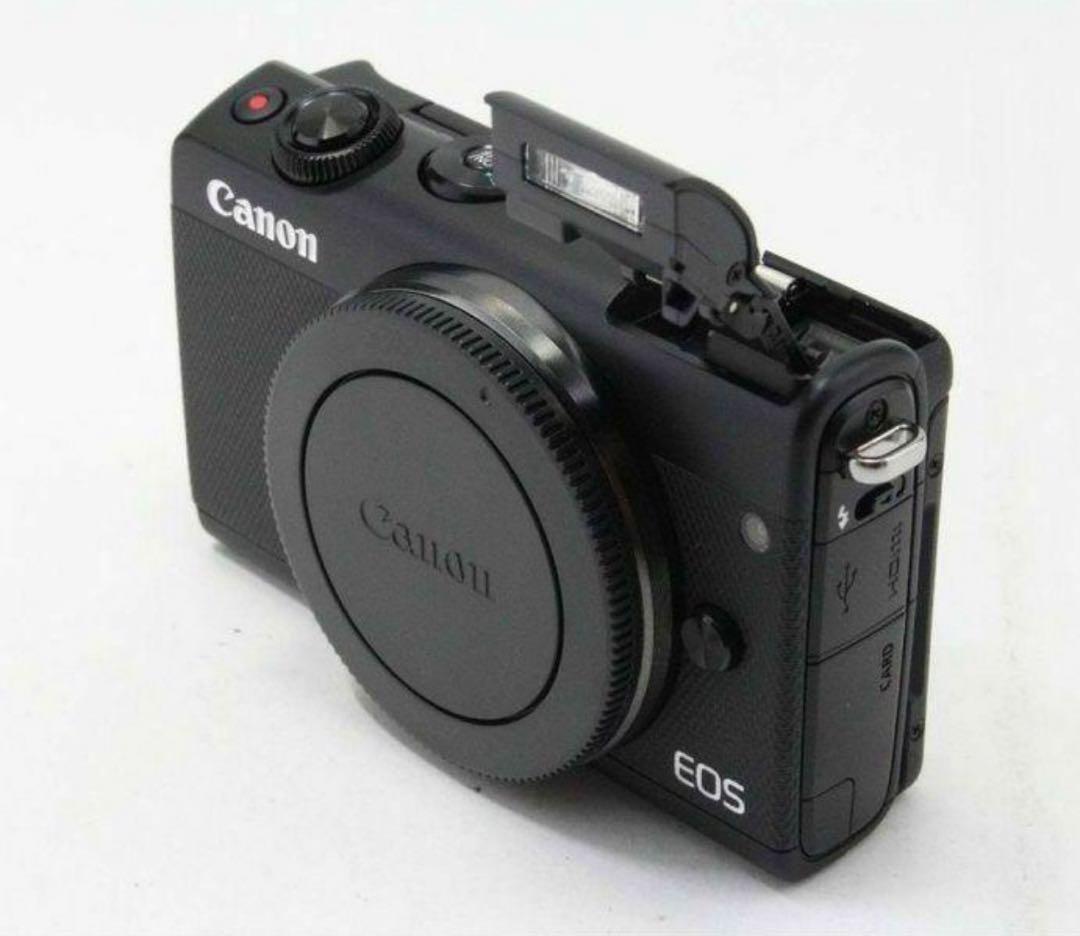 Canon EOS M100 ボディ ブラック+22mmブラック