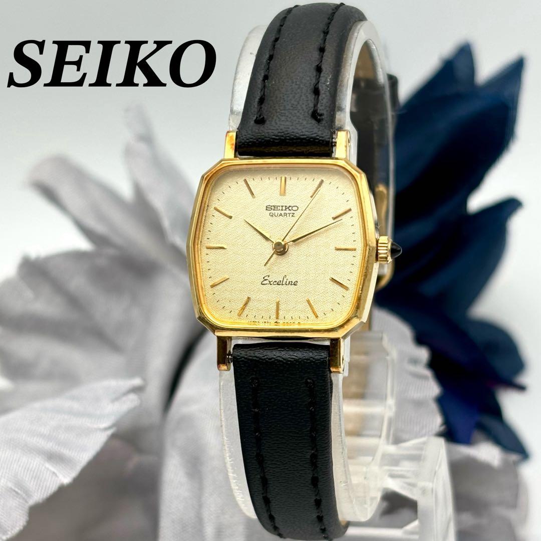 稼動品　SEIKO エクセリーヌ　ヴィンテージ　SGP30 腕時計　レディース