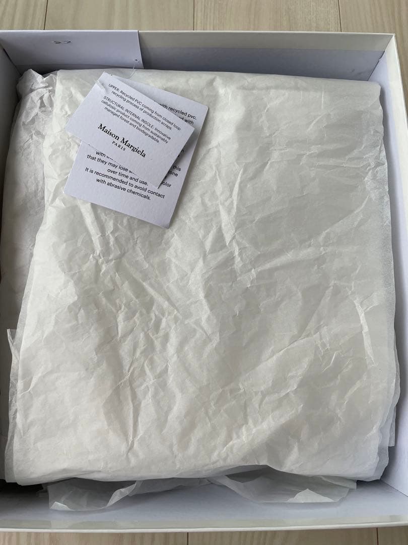 メゾンマルジェラ ラバー足袋ブーツ ブラック　36