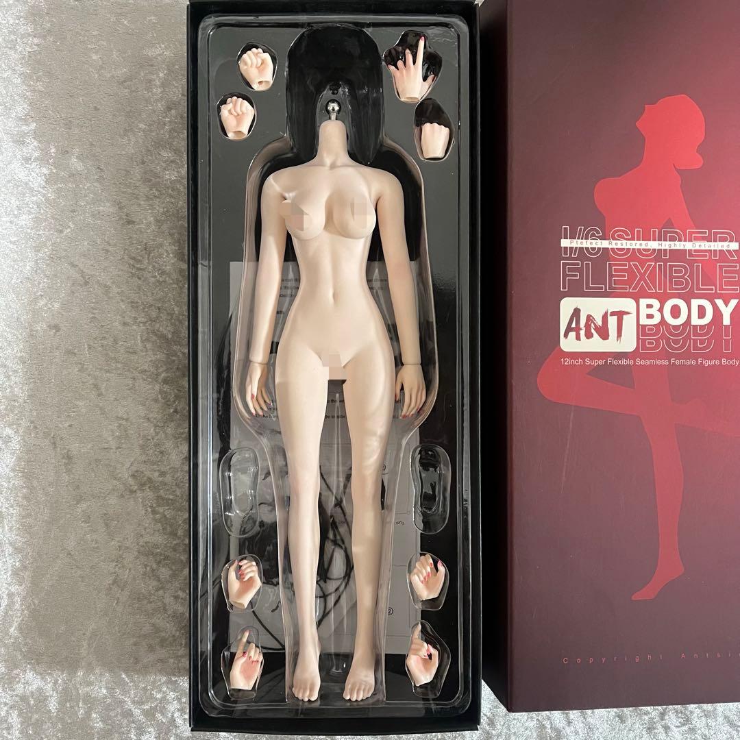 パール白肌 シームレス 素体 1/6 超柔軟性素体