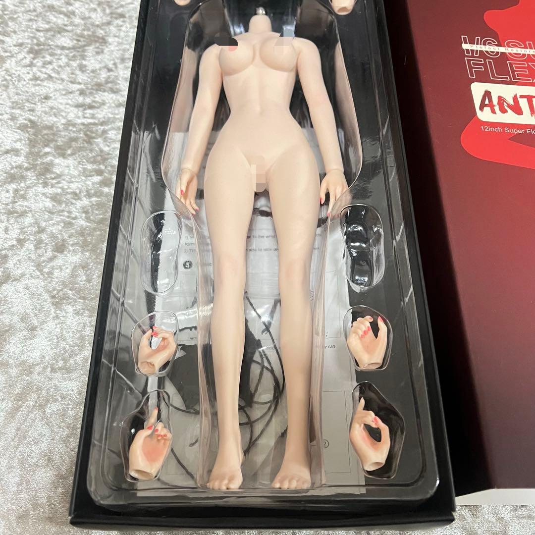 パール白肌 シームレス 素体 1/6 超柔軟性素体