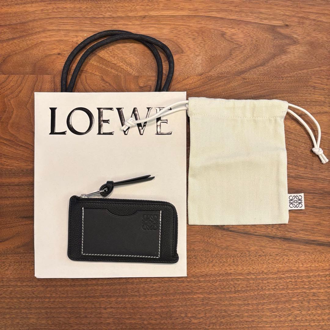 ロエベ　カードホルダー　　loewe ハイブラ　ソフトグレインカーフ