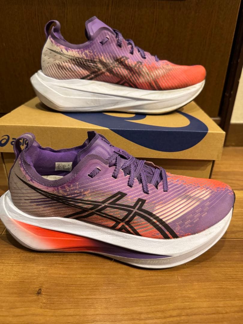 ASICS megablast 25.5cm アシックス メガブラスト 江戸紫