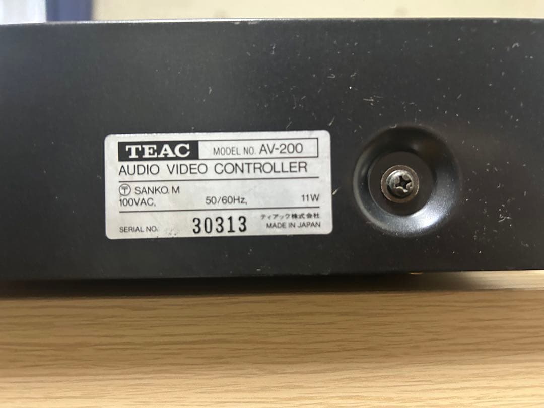 その他 TEAC AV-200